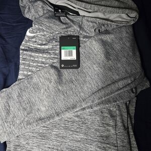 Nike Heather Gray Pullover Hoodie